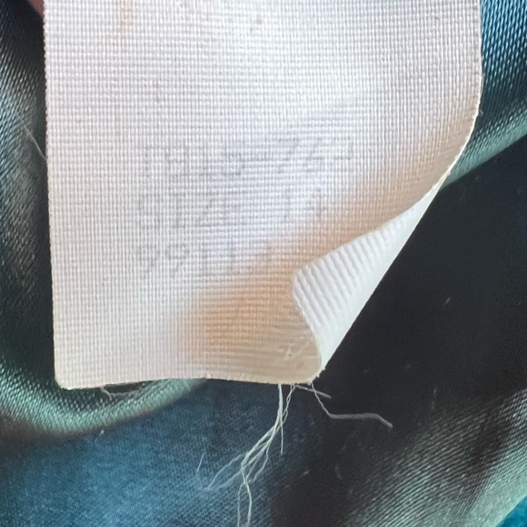 Pendleton Vintage 100% Wool Teal Uptown Long Trench Coat Made in USA Size 14 - Picture 11 of 13